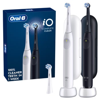 Oral-B iO Complete Clean Rechargeable Electric Toothbrush, 2-pack