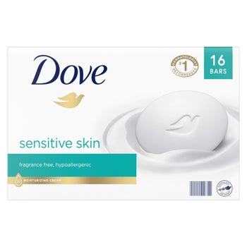 Dove Moisturizing Beauty Bar Soap Sensitive Skin