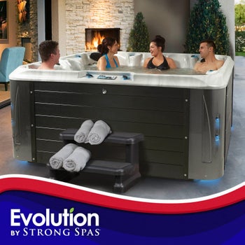 Evolution by Strong Spas Oxford 121-jet, 7-person Acrylic Spa