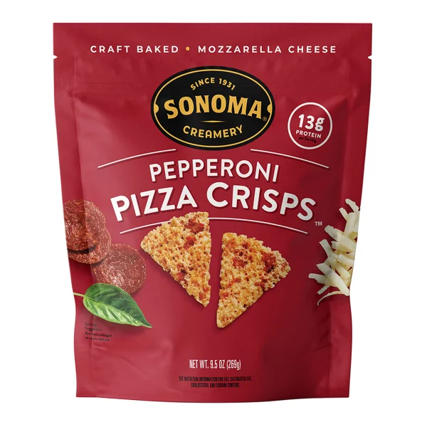 Sonoma Creamery Pepperoni Pizza Crisps, 9.5 oz.