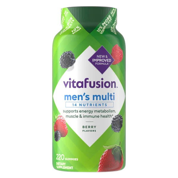 vitafusion Men's Multivitamin Gummies, 220 Gummies