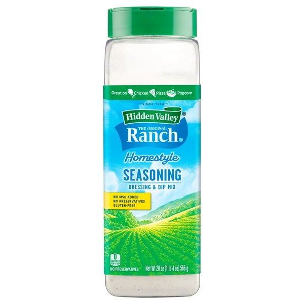 Hidden Valley Ranch Homestyle Seasoning, Dip and Salad Dressing Mix, 20 oz