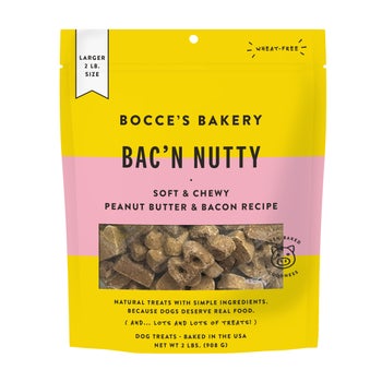 Bocce's Bakery Bac'N Nutty Biscuit 4 lbs, 2-pack