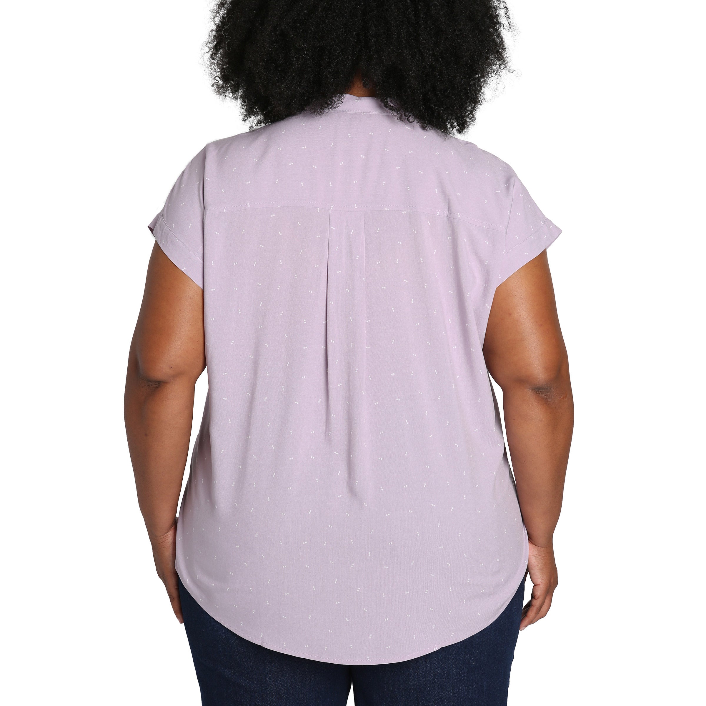 Jachs Girlfriend Women's Button Front Blouse