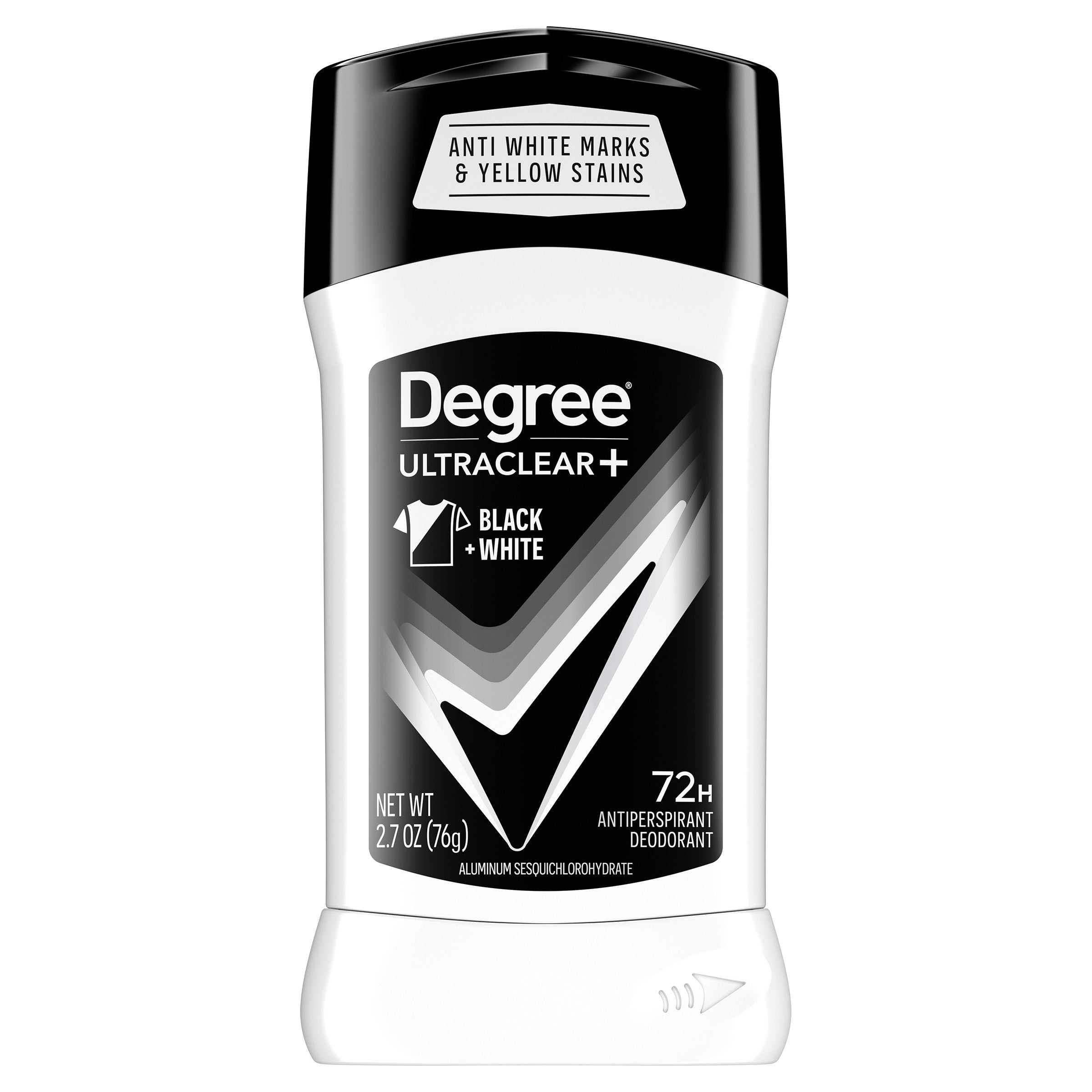 Degree Men UltraClear+ Antiperspirant Deodorant, Black & White