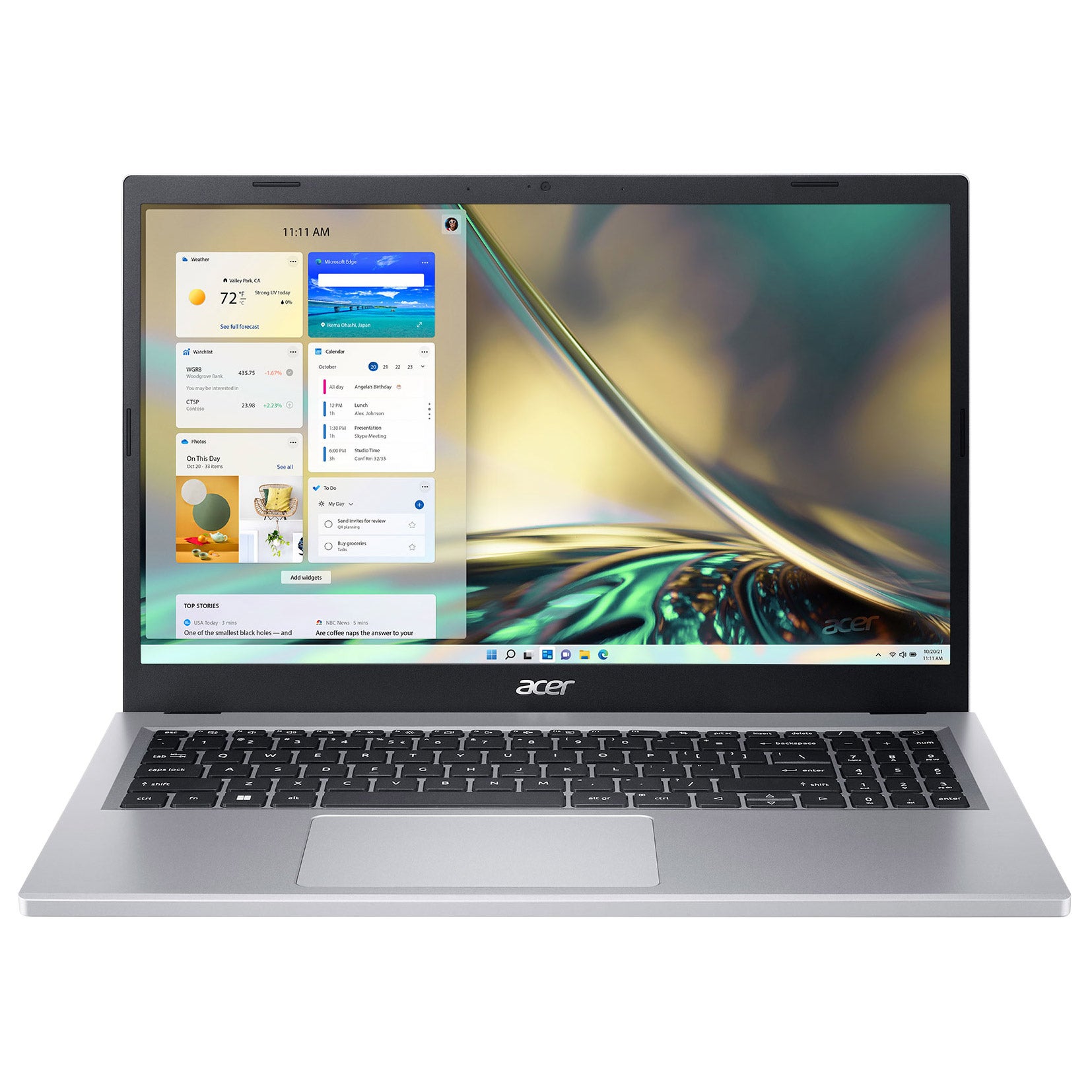 Acer Aspire 3 15.6" 1080P Touchscreen Laptop