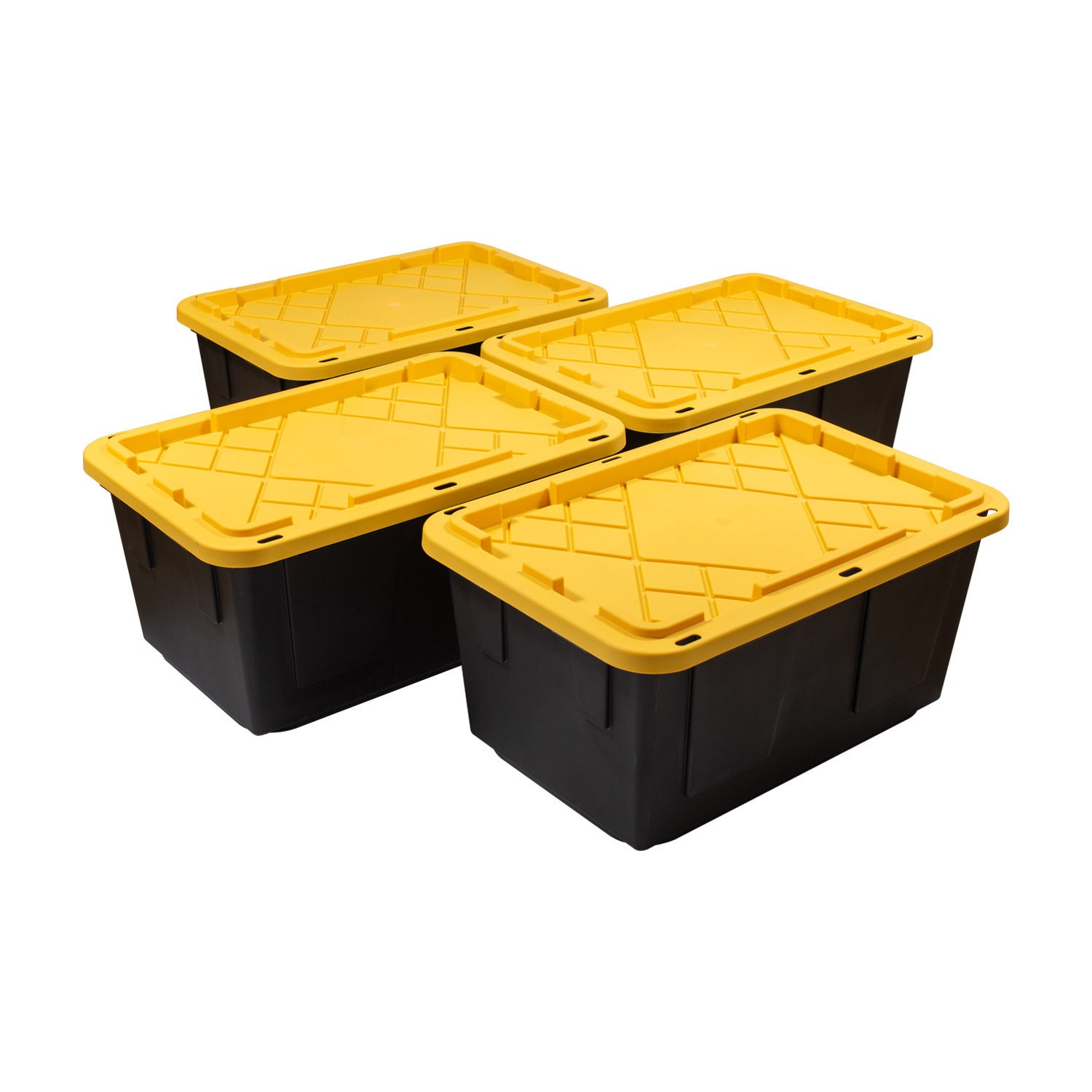 Greenmade 27 Gallon Storage Bin, 4-pack