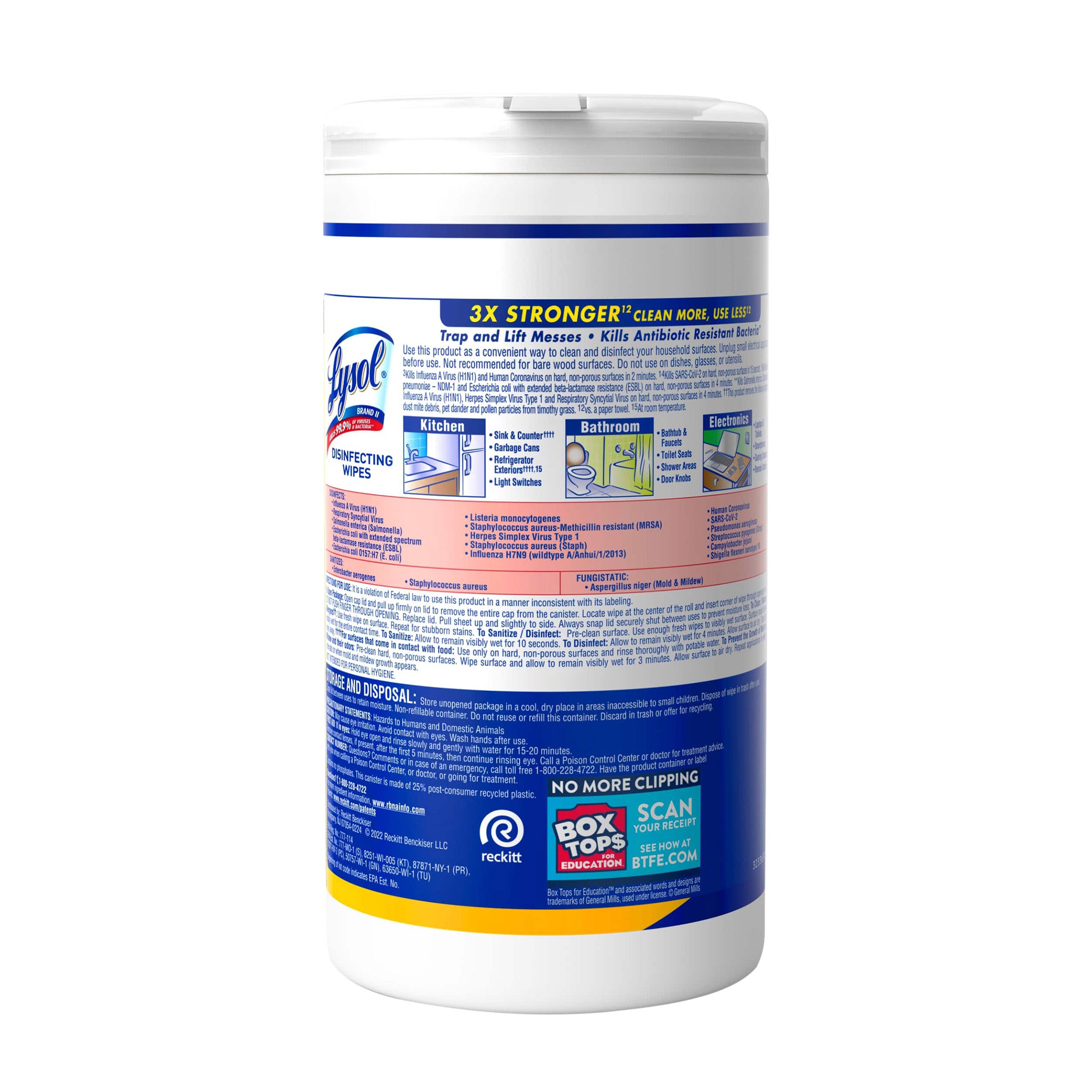 Lysol Disinfecting Wipes, Variety Pack, 95-count, 4-pack