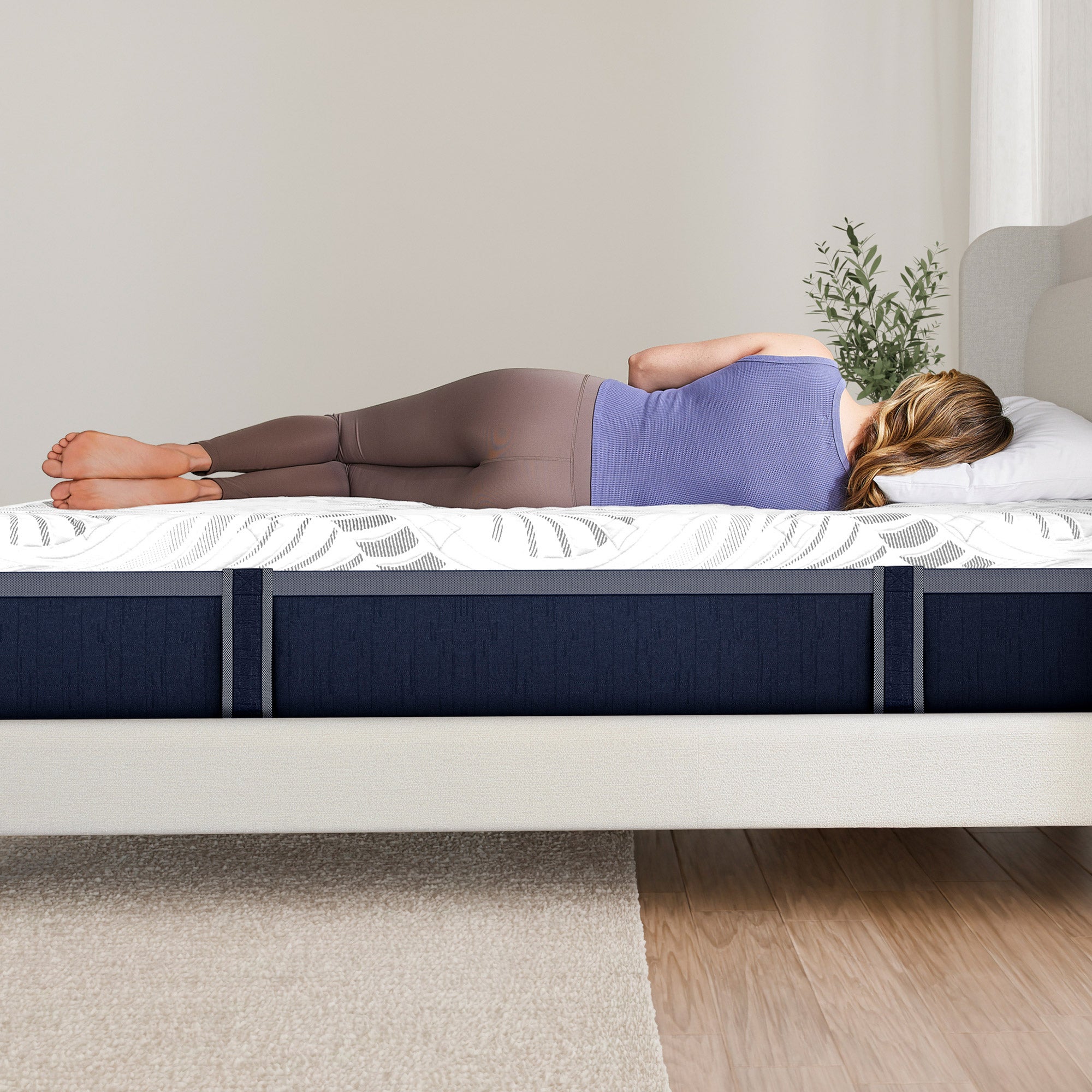 Novaform 14" Serafina PerfectTemp Gel Memory Foam Mattress