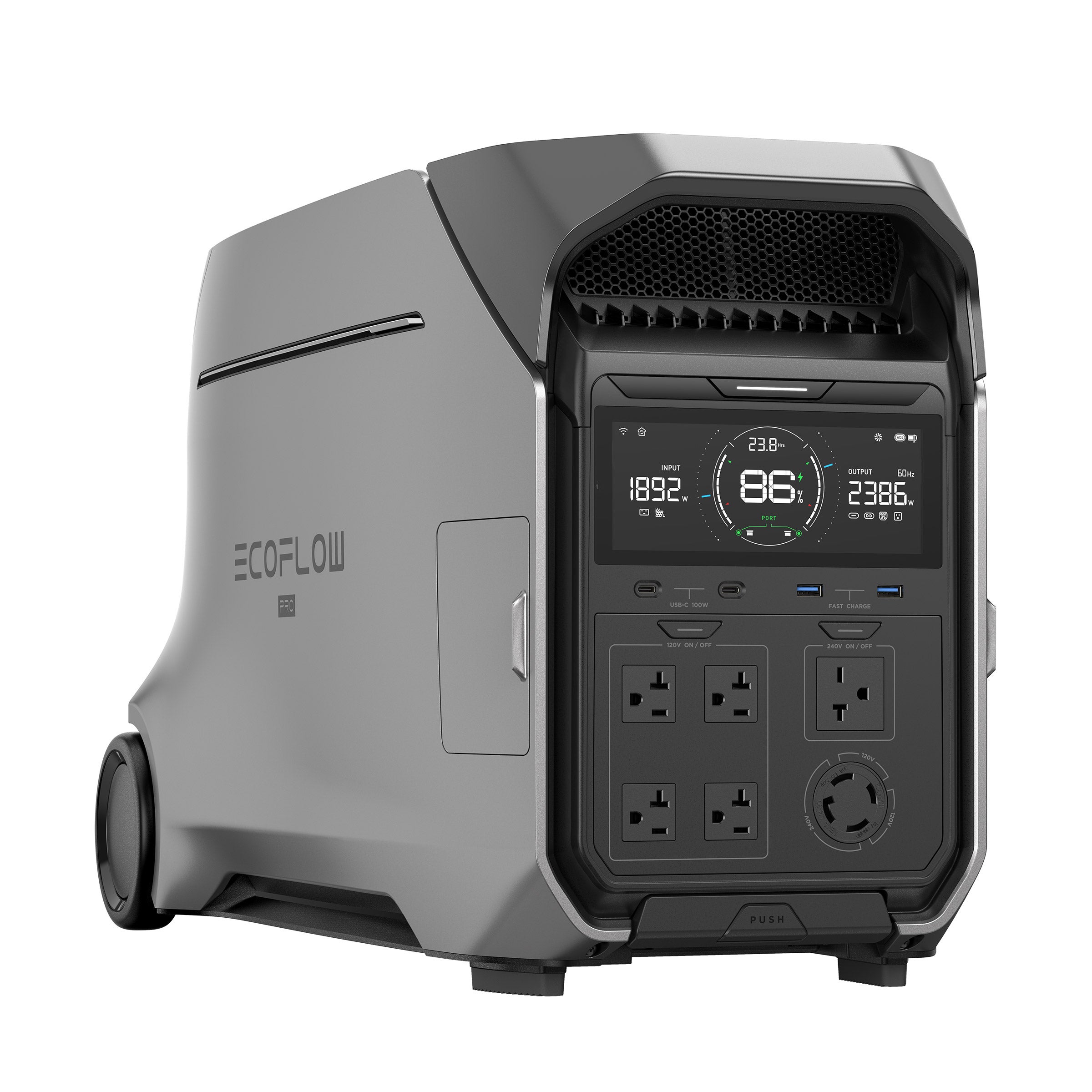 EcoFlow DELTA Pro 3 Portable Backup Power Station System