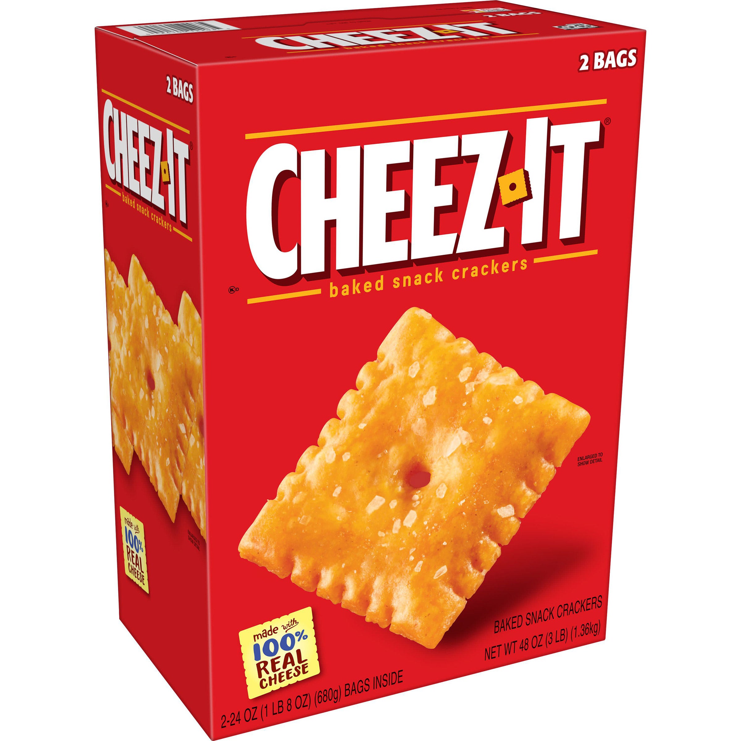 Cheez-It Crackers, Cheddar, 3 lbs