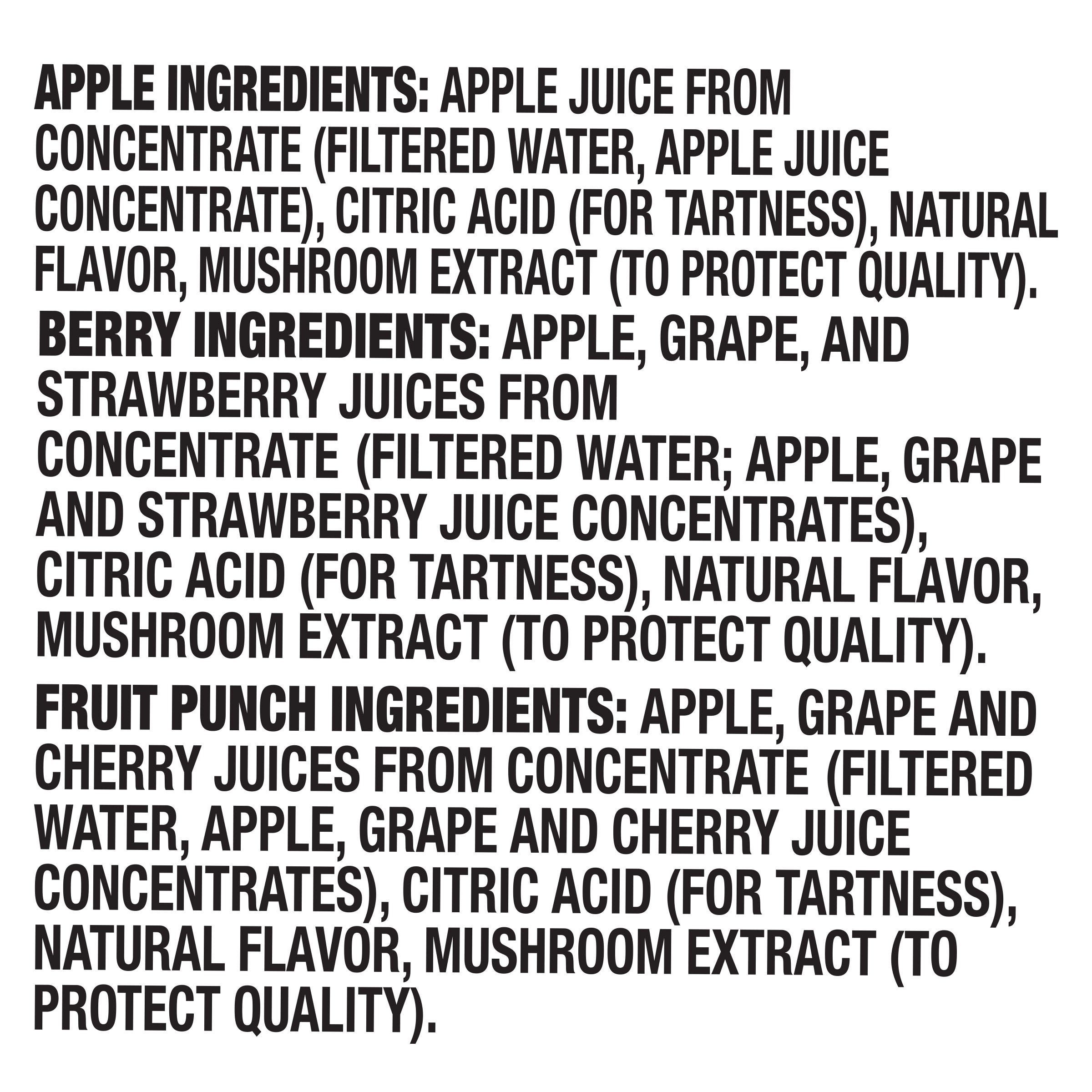 Capri Sun, 100% Juice, Variety Pack, 6 fl oz, 40-count