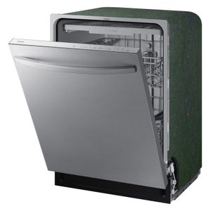 Samsung 51 dBA Fingerprint Resistant Top Control Dishwasher with AutoRelease and 3rd Rack