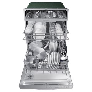 Samsung 51 dBA Fingerprint Resistant Top Control Dishwasher with AutoRelease and 3rd Rack