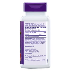 Natrol Melatonin 5 mg Fast Dissolve Tablets, 250 Tablets