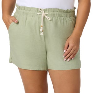 Hang Ten Women's Linen Blend Short