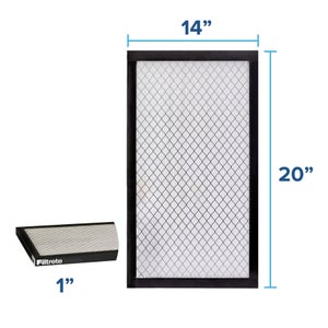 3M 2500 Series Filtrete 1" Filter, 4-pack