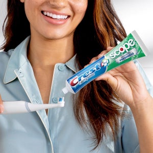 Crest Complete + Scope Advanced Active Foam Toothpaste, 8.2 oz, 5-pack