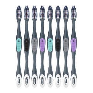 Oral-B CrossAction Advanced Soft Bristle Toothbrush, 8-pack