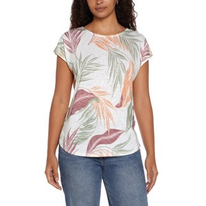 Orvis Women's Linen Blend Short Sleeve Top