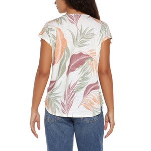 Orvis Women's Linen Blend Short Sleeve Top