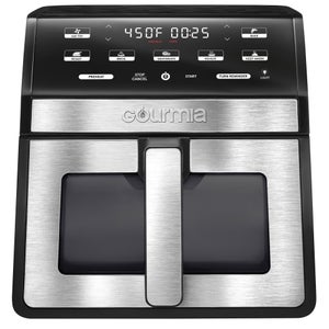Gourmia 8-Quart Digital Air Fryer with Window & Light