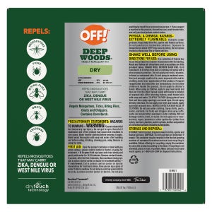 OFF! Deep Woods Dry Insect Repellent Set