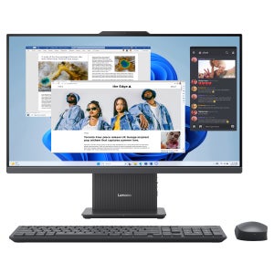 Lenovo IdeaCentre 27" All-in-One Touchscreen Desktop - AMD Ryzen 5 8645HS - (1920 x 1080) - Windows 11 Home - 16GB RAM - 1TB SSD