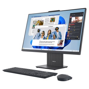 Lenovo IdeaCentre 27" All-in-One Touchscreen Desktop - AMD Ryzen 5 8645HS - (1920 x 1080) - Windows 11 Home - 16GB RAM - 1TB SSD