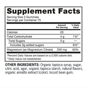 Qunol Magnesium Extra Strength 250 mg, 150 Gummies