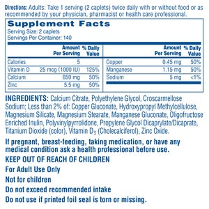 Citracal Maximum Plus Calcium Citrate + D3, 280 Caplets
