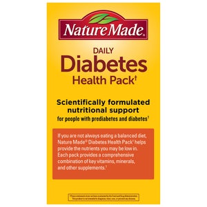 Nature Made Diabetes Health Pack, 60 Packets