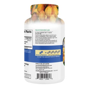 Feel Good Superfoods Berberine Phytosome High Absorption, 120 Vegan Capsules