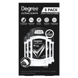 Degree Men UltraClear+ Antiperspirant Deodorant, Black & White