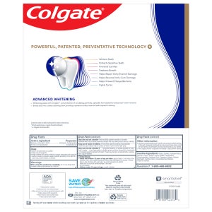 Colgate Total Active Prevention Toothpaste, 6.4 oz, 5-pack