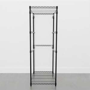 SafeRacks Storage Bin Rack, 5 Tote Capacity, NSF Certified