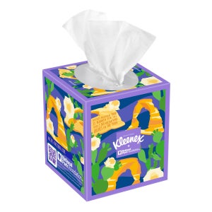 Kleenex Ultra Soft Facial Tissue, 3-Ply, 85-count, 12-pack