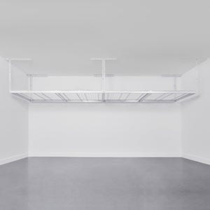 SafeRacks Overhead Garage Storage Combo Kit, Two 4 ft. x 8 ft. Racks, 18-piece Deluxe Hook Accessory Pack