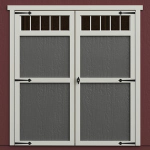 Yardline Piermont Wood Storage Shed, Do It Yourself or Installed