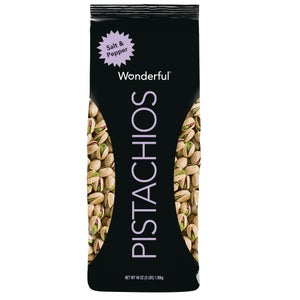 Wonderful Pistachios, Salt & Pepper, 3 lbs