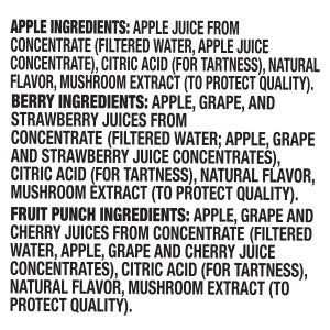 Capri Sun, 100% Juice, Variety Pack, 6 fl oz, 40-count