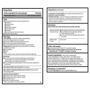 Tylenol Extra Strength Acetaminophen 500 mg, Pain & Fever Relief, 290 Rapid Release Gelcaps