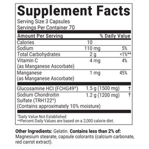 Cosamin DS Joint with Glucosamine & Chondroitin for Joint Health, 210 Capsules
