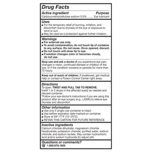 Refresh Plus Preservative-Free Lubricant Eye Drops, 100 Single Use Containers