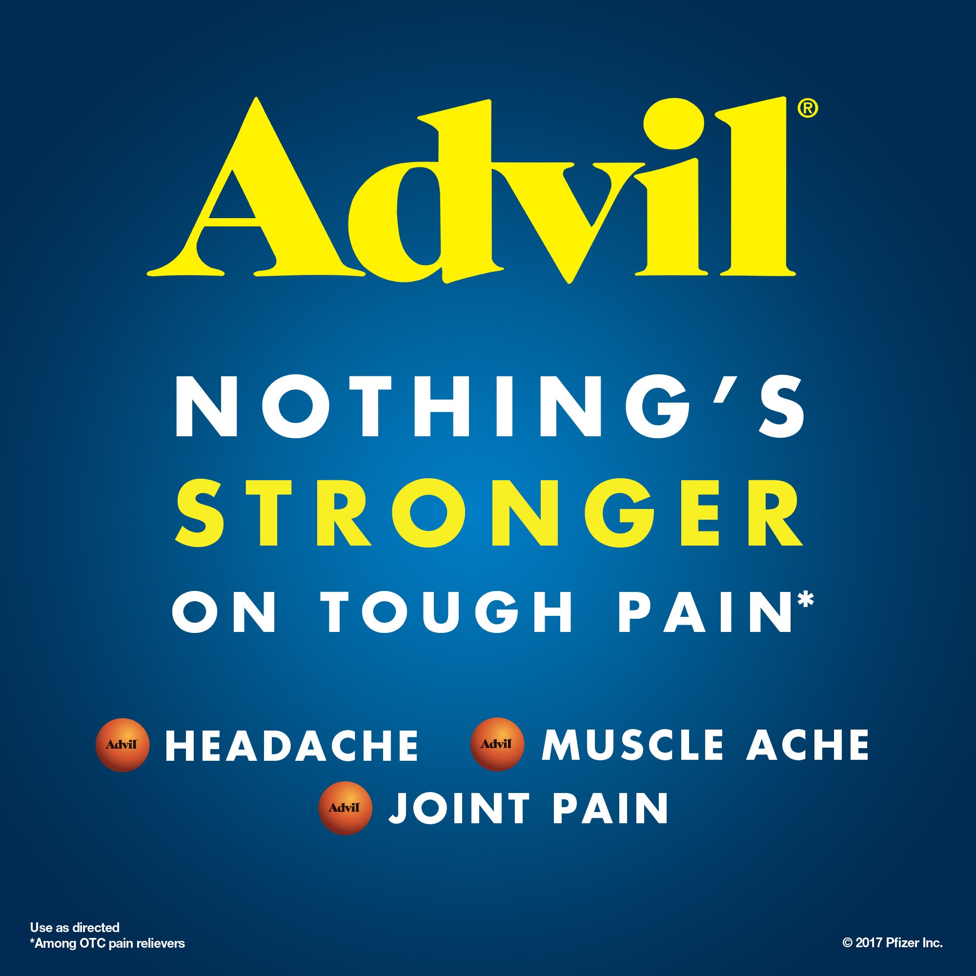 Advil Ibuprofen 200 mg., Pain Reliever/Fever Reducer, 360 Tablets