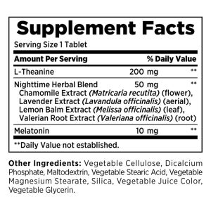 Nature's Bounty Sleep3 10 mg. Melatonin, 120 Tablets