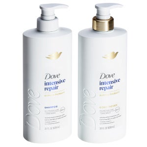 Dove Intensive Repair Damage Therapy Shampoo & Conditioner Set, 33.8 fl oz