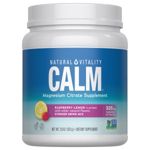 Natural Vitality Calm Magnesium Citrate Powder, 20 Ounces