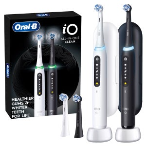 Oral-B iO All-in-One Clean Rechargeable Electric Toothbrush, 2-pack