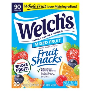 Welch's Fruit Snacks, .8 oz, 90-count